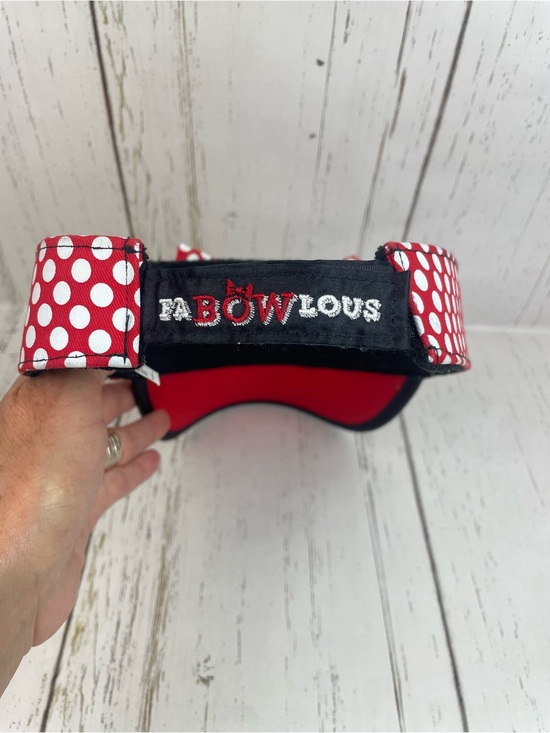 Minnie Mouse “Fa-BOW-lous” Sequined Visor Hat main image 8